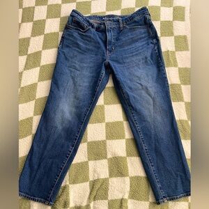 Old Navy Women's Straight Leg Blue Jeans